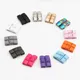 Colorful Metal Shoelace Clip Press buckle Shoelaces Press Lock Shoes Accessories AF1 Sneakers Kits