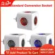 EU Standard Conversion Socket Smart Outlet Extension Adapter Power Strip Socket without USB EU Plug