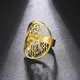 Skyrim New In Dream Catcher Ring Women Stainless Steel Gold Color Adjustable Finger Rings 2025 Jewelry Valentine's Day Gift