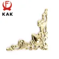 30PCS KAK Metal Angle Corner Brackets Gold Bronze 40mm Notebook Cover For Menus Photo Frame