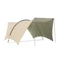 Large Camping Dome shelter Fire shelter Bull shelter type tent oversized habi tarp shelter Habitat
