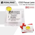 II-VI INFRARED CO2 Laser Focus Lens Dia.19.05mm 20mm FL 38.1/50.8/63.5/76.2/101.6 mm For CO2 Laser