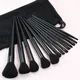 13PCS Black Makeup Brushes Set Powder Foundation Blush Kabuki Blending Makeup Beauty Tools Brochas