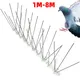 1M-8M Plastic Repeller Bird and Pigeon Spikes Deterrent Anti Bird Stainless Steel Spike Strip Bird