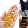 10Pcs Hair Vitamin Capsule Pro Keratin Complex Oil Smooth Silky Repair Damaged Hair Serum Moroccan