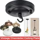 Lamp Parts Ceiling Plate Holder Fitting Hook Light Living Room Pendant Plate Replacement Rose