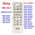 RM-SC3 NEW remote for RM-SC30 RM-SC31 RM-SC50 RM-SC55 For SONY CD HIFI System Audio MHC-RG222