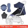 3pcs/set 175° Canopy Cover Seat Cushion Adjustable Stroller Accessories For Yoya /Babythrone YOYO