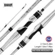 Kingdom SILVER NEEDLE Fishing Rod Ultralight Fast Spinning Rod 2 Sections UL L ML M MH Fuji Ring