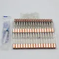 1.2ML 100/20pcs/lot Rose Gold Empty Lip Gloss Tube DIY Plastic Elegant Liquid Lipstick Container