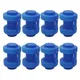 8pcs Trampoline End Cap Protective Fitness Blue For The Net Poles Waterproof Durable Safety Leisure