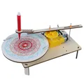 DIY Creative wooden electric plotter Drawing Robot STEM Kids Model Automatic Painting Science