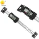 Stainless Steel Horizontal Vertical Digital Display Ruler LCD Display Level Caliper 0-15CM