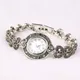 New Fashion Designer Promotion Tibetan Silver + Bangles + 26% Crystal Bracelet Wristwatch for Women