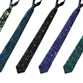 Scientific Symbol 8cm Necktie For Men Unisex Creative Math Formula Casual Polyester Men Necktie