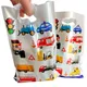 30Pcs Party Bags Children's Birthday Bags Traffic Car Vehicle Theme Gift Bags Construction Birthday