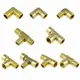 Brass Pipe Fitting Tee Elbow 2Way 3Way 1/8 1/4 3/8 1/2 3/4 Female MaleThread Copper Water Gas Oil