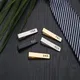 Tangula Custom Tie Clip Stainless Steel Success Men Suit Custom Name Logo Tie Clip Tie Buckle