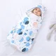 Spring Newborn Baby Wrap Blankets Cartoon Baby Sleeping Bags Envelope For Newborn Sleep Sack Cocoon