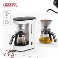 HiBREW 3 in 1 America Drip Coffee Machine Pour Over Coffee Maker Glass Teapot Hot Tea Maker 750ML