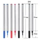 5pc 11cm Metal Refills 0.5mm Roller Ballpoint Pen Business Pen Ball Pen Refills Length Office School