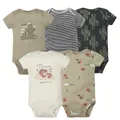 2023 Baby Bodysuit Baby Girl Jumpsuit 5-pack Summer Toddler Boys Clothes Cotton Cartoon Newborn