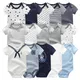 2023 Unisex 5PCS Baby Girl Clothes Cotton Bodysuits Newborn Baby Boy Clothes Cartoon Print Girls