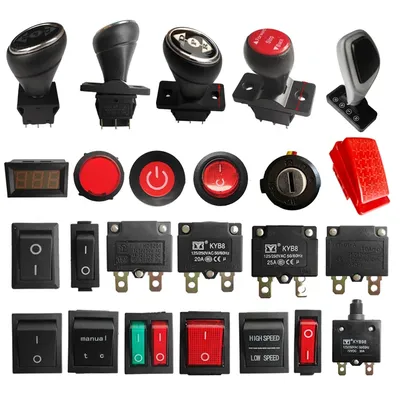 Children Electric Car On Off Switch and Kids Toy Motorcycle Switch Kids Ride On Pedal Switch Fuse Power Wheel Switch