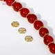 18K Gold Plated Wave Thin Spacer Beads Jewelry Making Beads Brass Round Thin Beads DIY Bracelet
