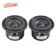 GHXAMP Fiberglass Braided 3 Inch Woofer Subwoofer Hifi Speaker Unit Powerful Low Frequency 4OHM 25W