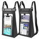 HAISSKY Waterproof Mobile Phone Bag For iPhone 15 14 13 12 11 Pro Max 15 Plus XR XS Swimming Beach