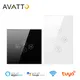 AVATTO Tuya Smart Life WiFi Roller Shutter Curtain Light Switch for Electric Motorized Blinds Work