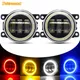 Angel Eye Fog Light For Ford Fusion Fiesta Focus Explorer C-Max Transit Tourneo EcoSport Edge Car