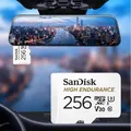SanDisk Memory Card High Endurance Micro SD Card V30 U3 4K 32GB 64GB 128GB 256GB TF Cards for Dash
