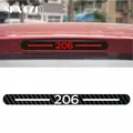 Car Styling Car Cover Car Protector Carbon Fiber Vinyl Sticker Brake Light Hatch Back Decoration for