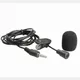 High Sensitivity 2M Mic Tie Clip Microphones Clip-on Lapel Support Speaking Singing Speech for Smart