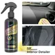 AIVC Car Interior Detailer Plastic Restorer Cleaner For Dashboard Seats Leather Shine Plastic