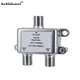 Practical 2 In 1 Dual-use 2 Way Port TV Signal Satellite Sat Coaxial Diplexer Combiner Splitter