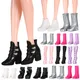 1/6 Doll Shoes High Heels for 30cm Barbie Doll Long Knees Boots Fashion Hero Dolls Boot Accessories