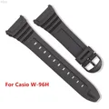 Silicone Strap for Casio W96H Watchband W-96H W-96H-1AV W-96H-9AV Sport Watch Accessories Waterproof