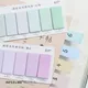 6 Colors Set Cute Novelty Sticky Notes Memo Pad Index Sticker Bookmark Page Flag Sticker School