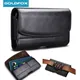 Universal Leather Phone Holster Belt Case Mobile Phone Bag For iPhone 14 13 Samsung Huawei Xiaomi