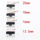20PCS/Lot Micro Switch Push Button Switch 3 Pin 1A 125V AC Mini Light Touch Switch for Mouse