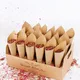 Wedding Confetti Cones Flower Wedding Decorations Party Popper Cones Stand Box Paper Tray Cones