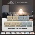 MOES Mini Tuya WiFi/Zigbee Smart Switch/Dimmer Module DIY Module Light Switch 1/2 Gang Remote