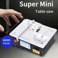 Mini Table Saw Electric Small Bench Saws Desktop Saw Household DIY PCB Model Cutting Tool