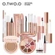 O.TWO.O Full Makeup Set 10pcs Cosmetics Kit Mascara Eyeliner Foundation BB Cream Air Cushion