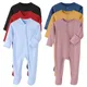 100% Cotton Soft Jumpsuits Newborn Baby Rompers Sleepsuits INS Pajamas One-pieces Sleepers Autumn
