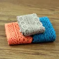 1 yards of cotton lace fabric DIY cotton crochet lace belt weaving decorative fabric Material: