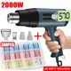 2023 NEW 2000W Air Dryer Hot Air Gun Hair dryer for Soldering Thermal Blower Shrink Wrapping Tools